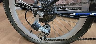 velosiped 20: Uşaq/yeniyetmə velosipedi – Start (qara-mavi dizayn) - 20 düym — 3