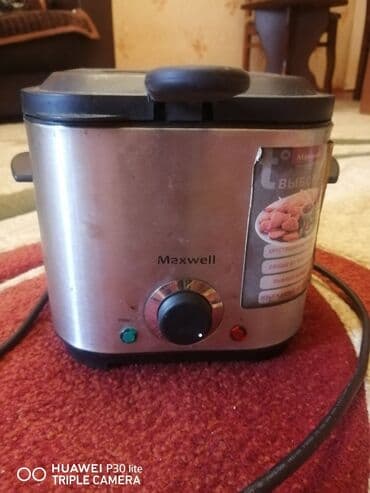 Saclar: Maxwell elektrik fritürü - Kompakt stolüstü model, paslanmayan polad — 1