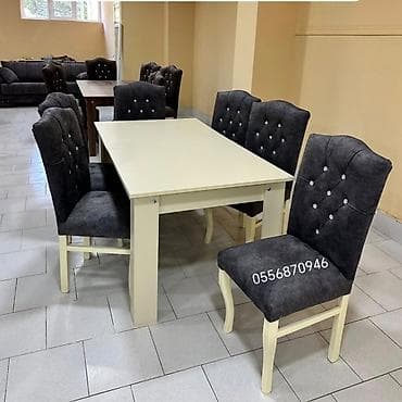 Düz masa, Qonaq otağı üçün, 6 nəfər, Açılmayan, Rusiya, Zəmanətli