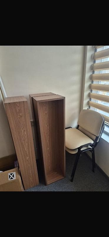 Ofis dolabları: Ofis masası – müasir dizayn - Material: Laminat örtüklü MDF/DSP, ağ — 4