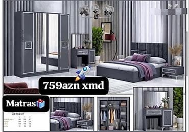 bolme cedveli: İkinəfərlik çarpayı — 1