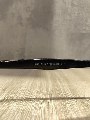 ocki: Ray-Ban gün eynəyi – Clubmaster üslubu Ray-Ban RB3131 - Rəng və — 5