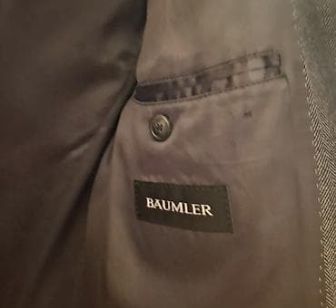 kisi paltosu: Brend: BAUMLER Model: Kişi palto - Rəng: Boz (səssiz, klassik ton) - — 2