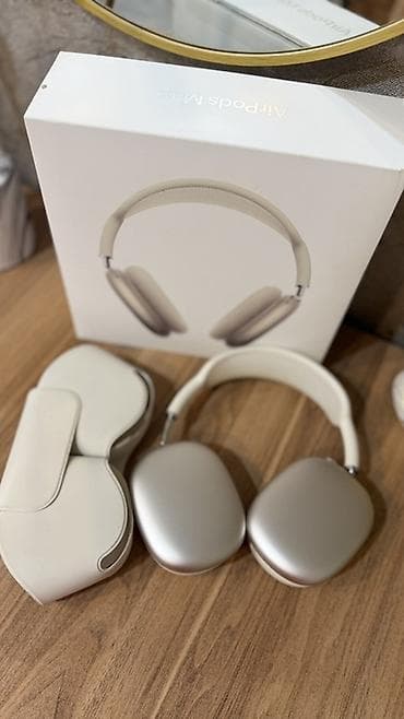 bluetooth qulaqciqlar: Apple AirPods Max (Rəng: Gümüş) Salam cox yaxshi veziyyetdedir — 2