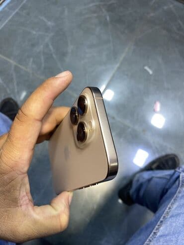 айфон 13 про бу: IPhone 16 Pro, Золотой, Face ID — 5