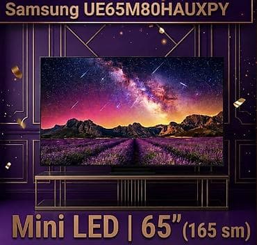 s4mini ekran: Samsung UE65M80HAUXPY Mini LED televizor - Ekran: 65" (165 sm), Mini — 1