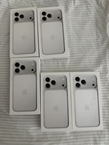 IPhone 17 Pro Max, 256 GB, Ağ, Face ID