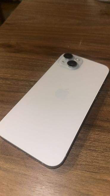 iphone se telefon: IPhone 15 Plus, Ağ, Face ID — 2