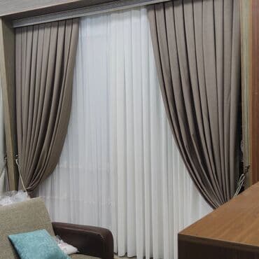 ev pərdələr: Yeni, Pərdə, Rayonlara çatdırılma, Pulsuz çatdırılma — 1