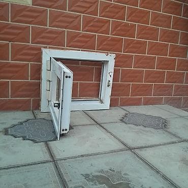 PVC pəncərə paketləri - Material: ağ rəngli PVC profil (win-open