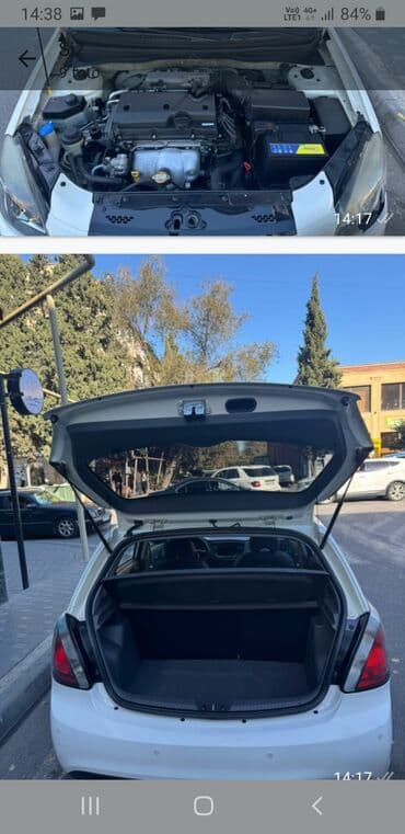 guzgu satışı: Kia Rio hatchback – ağ rəngli, 5 qapılı urban avtomobil. Texniki və — 4