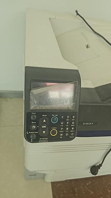 balaca printer: OKI C931 A3 Rəngli LED printer A3 formatlı, yüksək sürətli və — 1