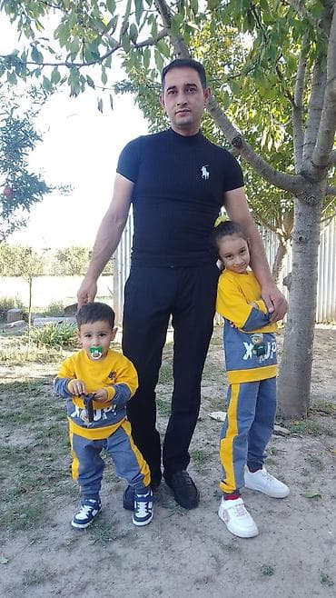 padles pampers: Uşaq idman dəsti – sarı/boz - İki hissəli dəst: sweatshirt (uzunqol) — 1