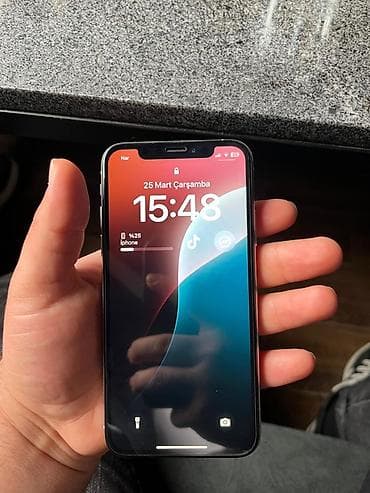 IPhone Xs, 64 GB, Gümüşü, Face ID