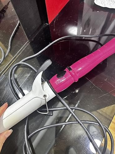 BRAUN saç buran fen– qalın lüləli klassik model

- Marka/model: BRAUN — 2