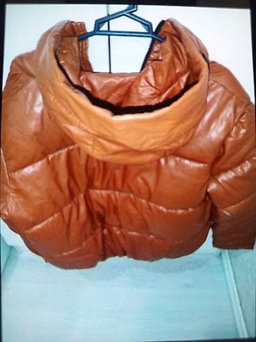 Baş geyimləri: Dəri kurtka, Mango, XL — 4