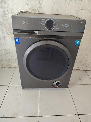 Paltaryuyan maşın Midea, 6 kq, İşlənmiş, Avtomat, Qurutma var, Ünvandan götürmə — 1