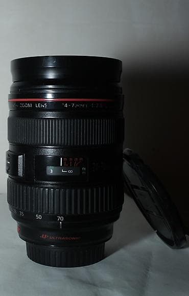 video dayə: Canon EF 24-70mm f/2.8 L USM obyektiv 1ci nəsil - Fokal məsafə: 24–70 — 5