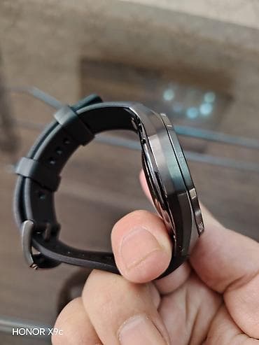 nude ten: Smart saat, Huawei, Suya davamlı, rəng - Qara — 4