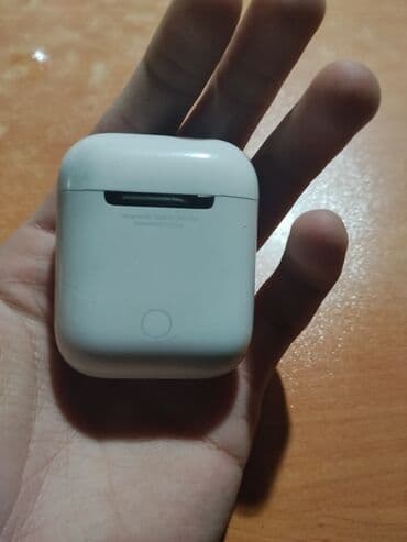 Mikrofonlar: İşlənmiş Simsiz (Bluetooth) Qulaqcıqlar, Apple, rəng - Ağ — 2