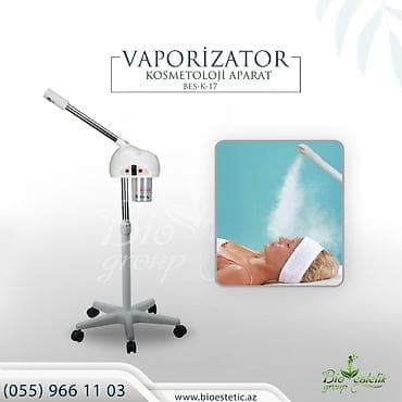 Vapolizator, Par aparati, Çistka üçün apar aparatı, Estetik cihazlari