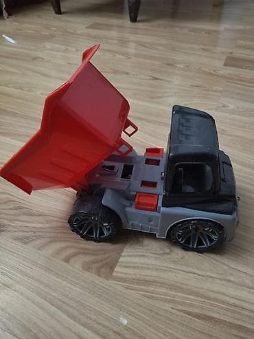 oyuncaq traktor: Uşaq oyuncağı – Orion markalı dumpper maşın - Rənglər: qara/gri — 3