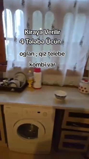 kiraye evler ucuz 2025: Kirayə mənzil – 4 tələbə üçün - Oğlan və ya qız tələbələr üçün — 2