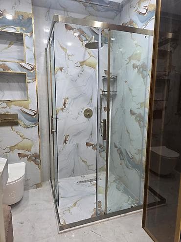 duş kabin sifarişi: Arakəsmə, Künc üçün — 1