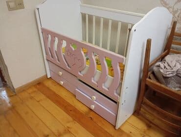 Коляски-колыбели: Коляска-люлька несъемная, Burbay, Б/у — 3