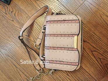 yuxuda qizil sirqa gormek: - Qara çiyin çantası: dairəvi forma, süni dəri material, uzun — 2