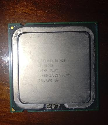 xarab komputerlerin alisi: Intel Celeron 420 prosessor - Model: Intel Celeron 420 (SL9XP, Malay) — 1
