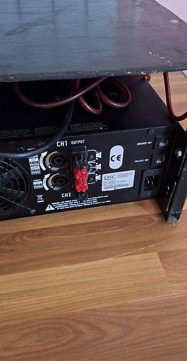 səs yazma: QSC RMX 5050 – peşəkar güc gücləndiricisi kanes akaneçnik 5Kvt — 4