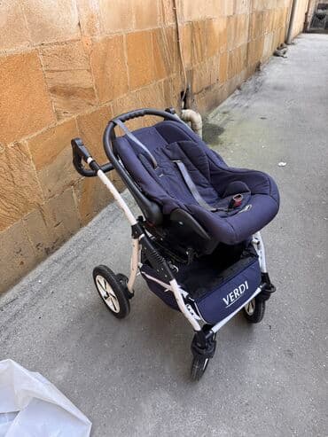 купить детские коляски: Коляска 3в1, Б/у, Возраст: 18-24 месяцев, Самовывоз — 1
