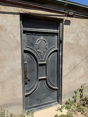 seyf qapi 2ci el: Metall qapılar və darvaza komplekti - Material: qalın polad/metal - — 3
