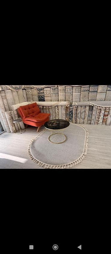 Yorğanlar, adyallar: Oval Skandinaviya kilimi kolleksiyası - Forma: oval - Üslub: boho və — 3