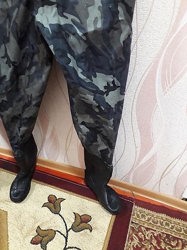 mini keys: Kamuflyaj naxışlı balıqçı gövdəlik çəkmələr (waders) - Tip: dizdən — 2