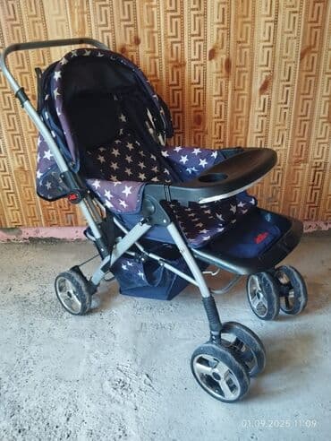 прогулочные коляски geoby c409: İki tutacaqlı araba — 1