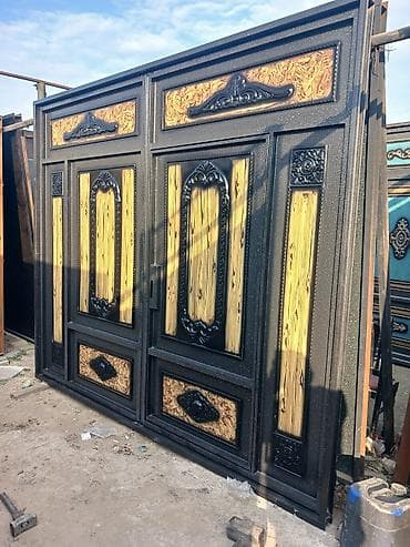 Dekorativ dəmir darvaza və qapı dəsti - Material: Qalın divarlı metal at lalafo.az Dekorativ dəmir darvaza və qapı dəsti - Material: Qalın divarlı metal