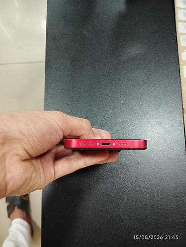 naxcivan komputer satisi: IPhone 13, 128 GB, Qırmızı, Zəmanət, Simsiz şarj, Face ID — 5