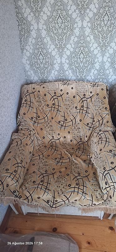 kreslo tek: İşlənmiş, Klassik divan, Divan, Bazalı, Açılan — 1