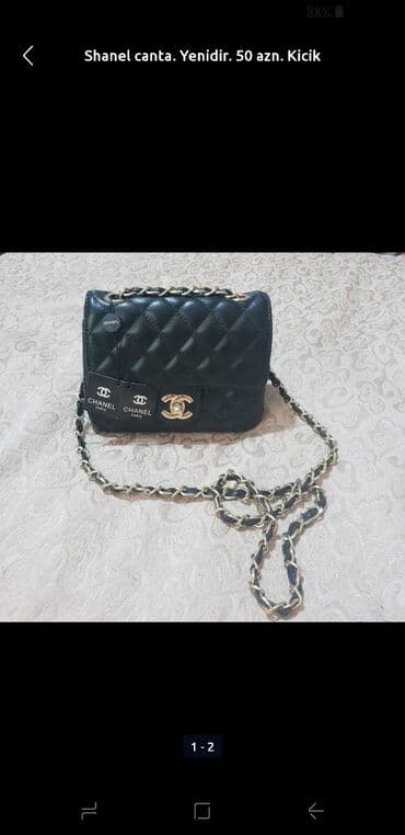 qol alti qaralmasi ucun krem: Çiyin çantası, Chanel, Yeni — 1
