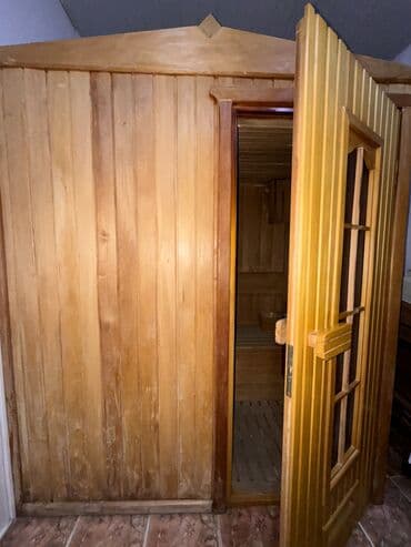 Sauna Xazır sauna 2.10 meter x 1.8 meter Otaq + soba Fin soba — 4