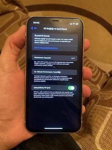 ucuz iphone 12: IPhone 11, 128 GB, Ağ, Face ID — 2