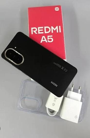 Техника для кухни: Redmi A5, 128 ГБ, цвет - Черный, Беспроводная зарядка — 2