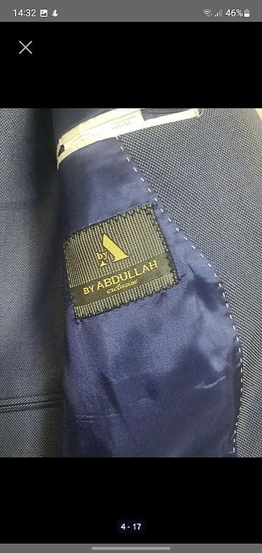 paltolar kişi: Kişi kostyum dəsti – By ABDULLAH exclusive - Rəng: tünd mavi (navy) — 2