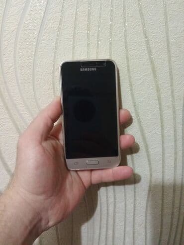 Автоэлектроника: Samsung Galaxy J1 2016, 8 ГБ, цвет - Золотой, Сенсорный, Две SIM карты — 8