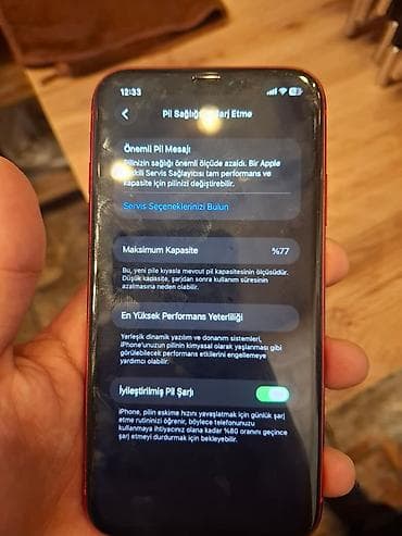 ayfon telefonları: IPhone 11, 128 GB, Qırmızı, Face ID — 2