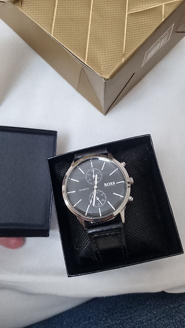 Yeni, Qol saatı, Hugo Boss, rəng - Qara