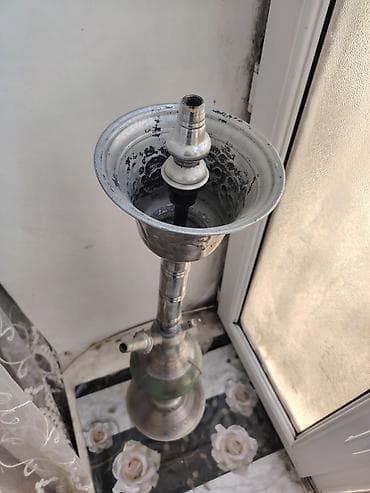 https smart ady az: Metal nargilə gövdəsi və kolbası - Material: tam metal korpus, bədii — 1