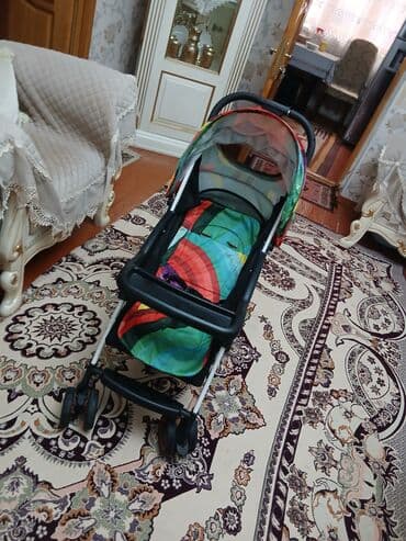 Манежи: Uşaq arabası – yığcam və yüngül “stroller” tipli model — 7